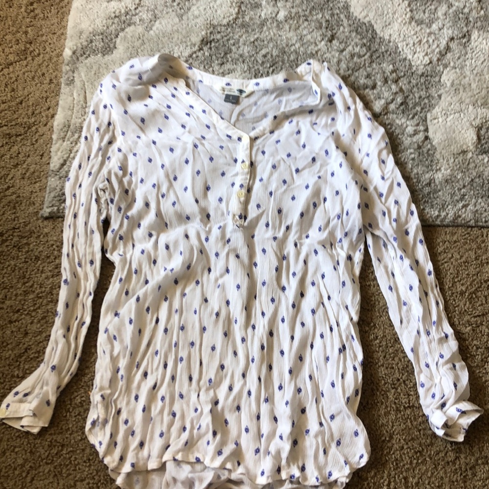 Quarter sleeve casual top